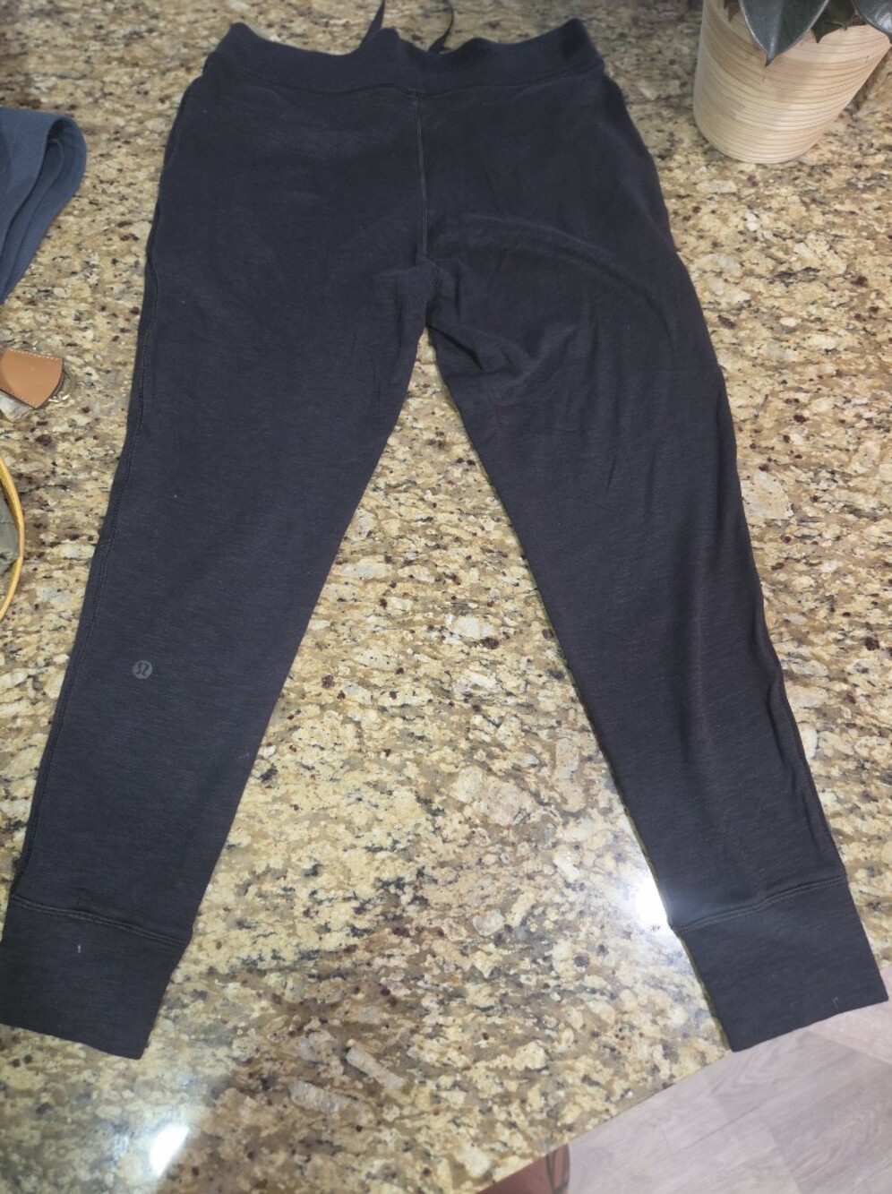 lululemon athletica Women’s Black Ready To Rulu Slub Knit Joggers